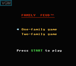 Family Feud - NES