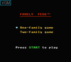 Family Feud - NES