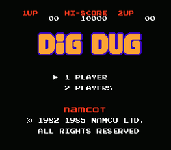 Dig Dug - NES