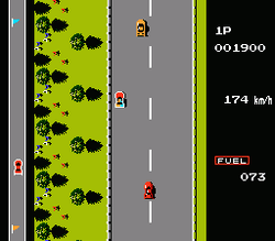 Road Fighter - NES