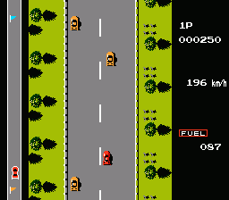 Road Fighter - NES