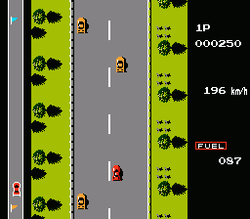 Road Fighter - NES