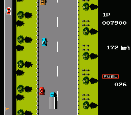 Road Fighter - NES
