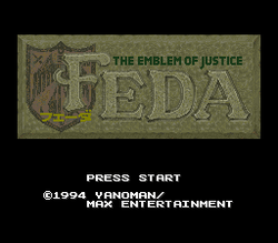 FEDA: The Emblem of Justice - SNES