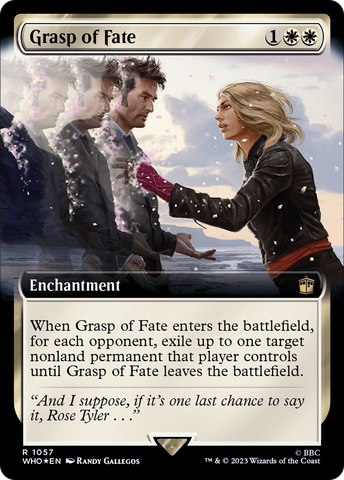 Grasp of Fate (Extended Art) (Surge Foil) [Doctor Who]