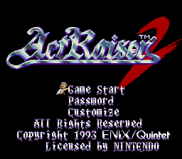ActRaiser 2 - SNES