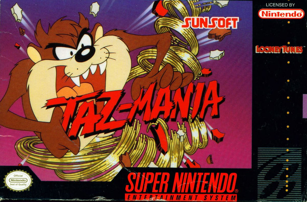 Taz-Mania - SNES