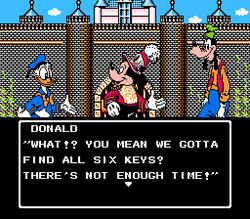 Disney Adventures in the Magic Kingdom - NES
