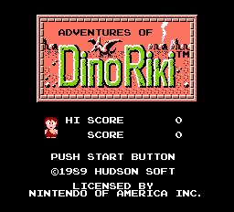 Adventures of Dino-Riki - NES