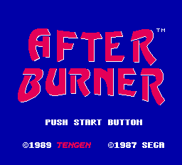 After Burner II - NES