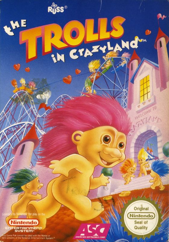 The Trolls in Crazyland - NES