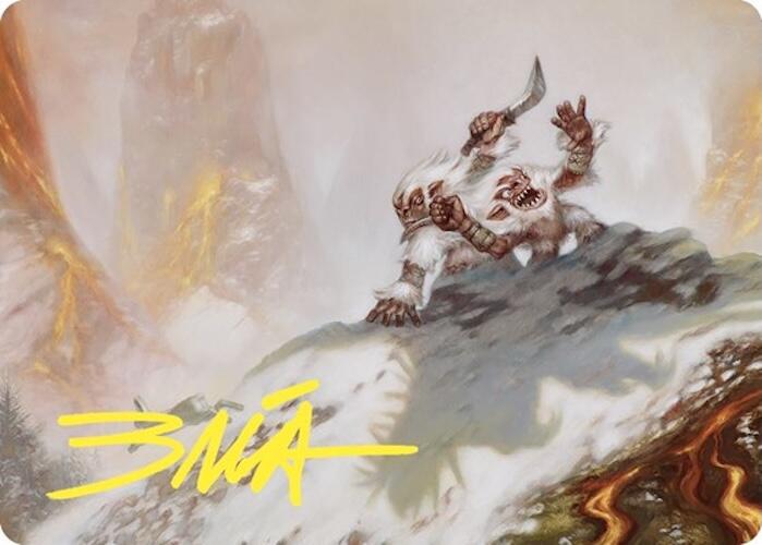 Dragon Fodder Art Card (Gold-Stamped Signature) [Commander Masters Art Series]
