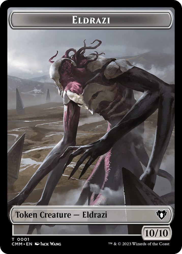 Eldrazi // Rat Double-Sided Token [Commander Masters Tokens]