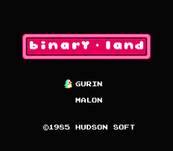 Binary Land - NES