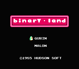 Binary Land - NES