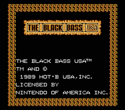 The Black Bass - NES