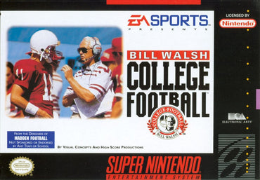 Bill Walsh College Football - SNES