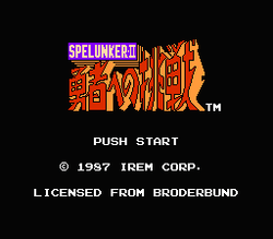 Spelunker II: YÅ«sha e no ChÅsen - NES