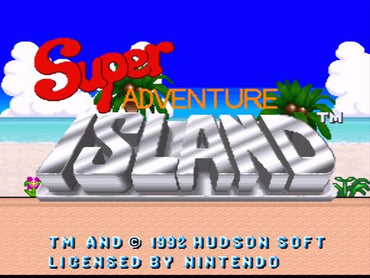 Super Adventure Island - SNES