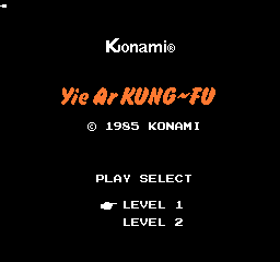 Yie Ar Kung-Fu - NES