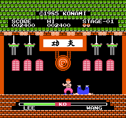 Yie Ar Kung-Fu - NES