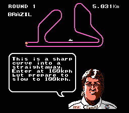 Michael Andretti's World GP - NES