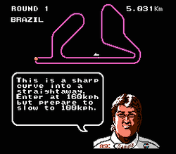 Michael Andretti's World GP - NES