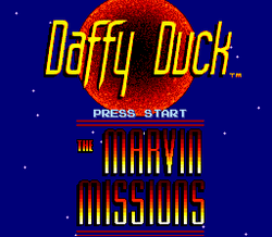 Daffy Duck: The Marvin Missions - SNES