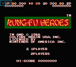 Kung-Fu Heroes - NES