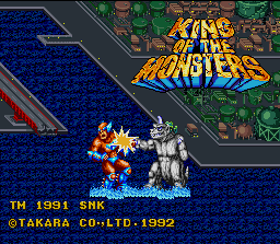 King of the Monsters - SNES