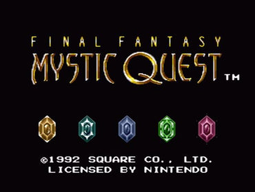 Final Fantasy: Mystic Quest - SNES
