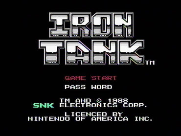 Iron Tank: The Invasion of Normandy - NES