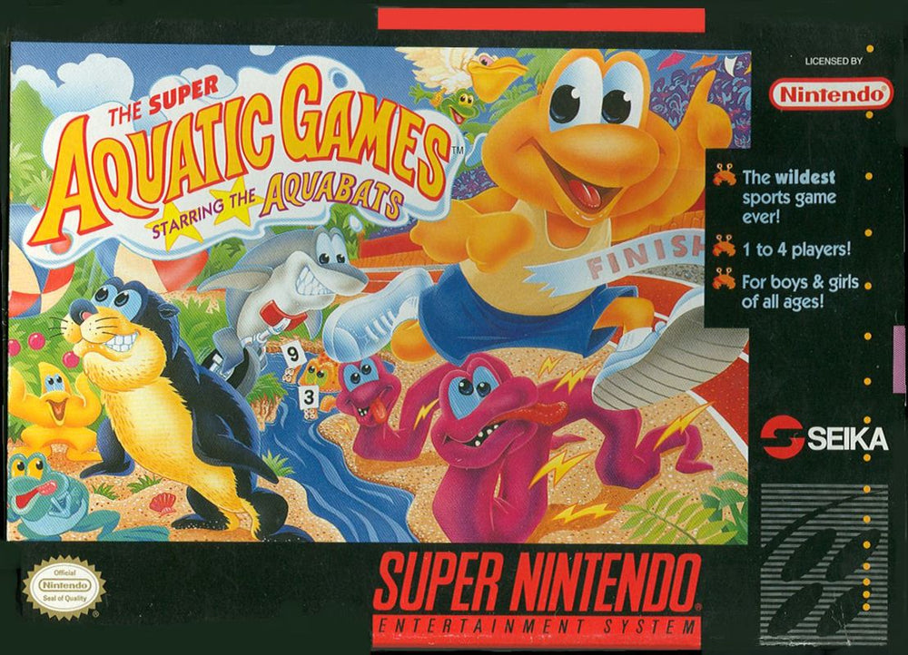 The Super Aquatic Games - SNES