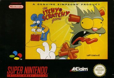 The Itchy & Scratchy Game - SNES