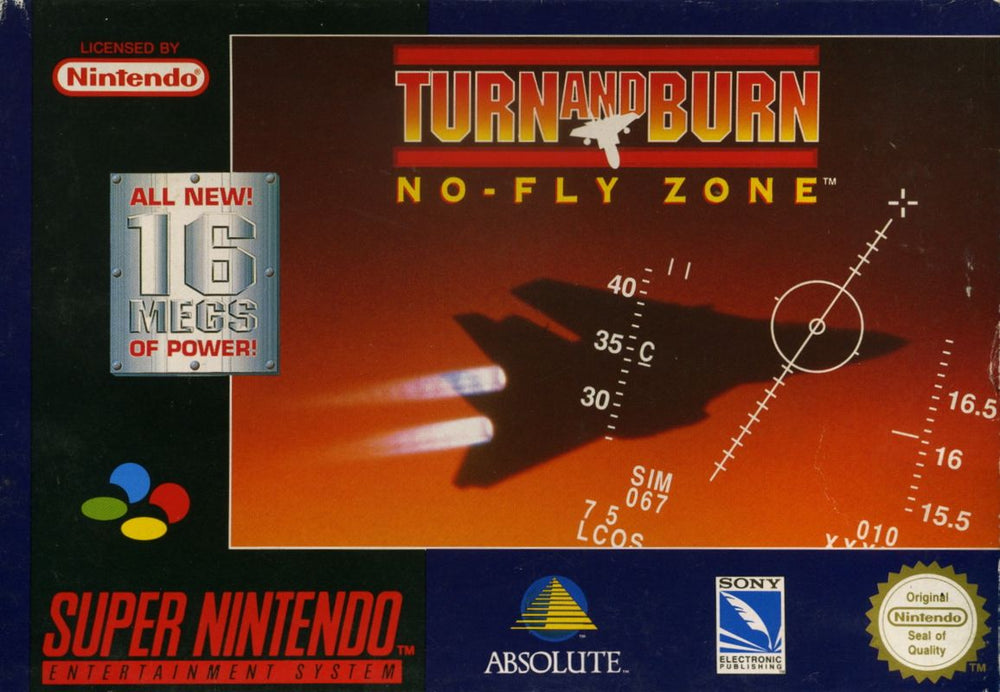 Turn and Burn: No-Fly Zone - SNES
