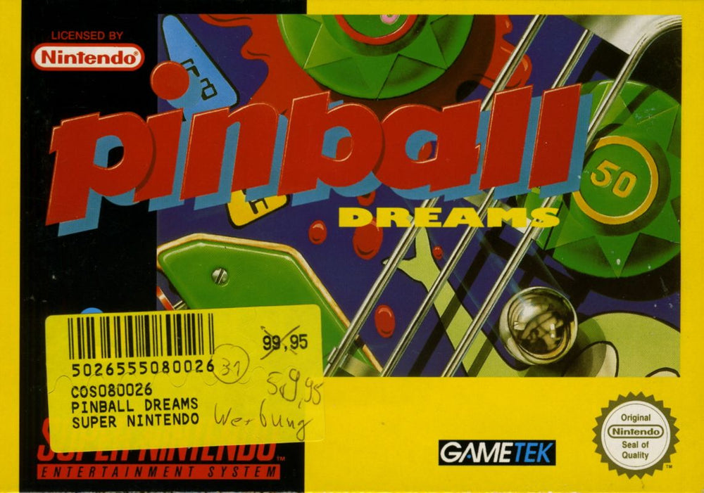 Pinball Dreams - SNES