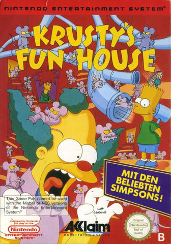 Krusty's Super Fun House - NES