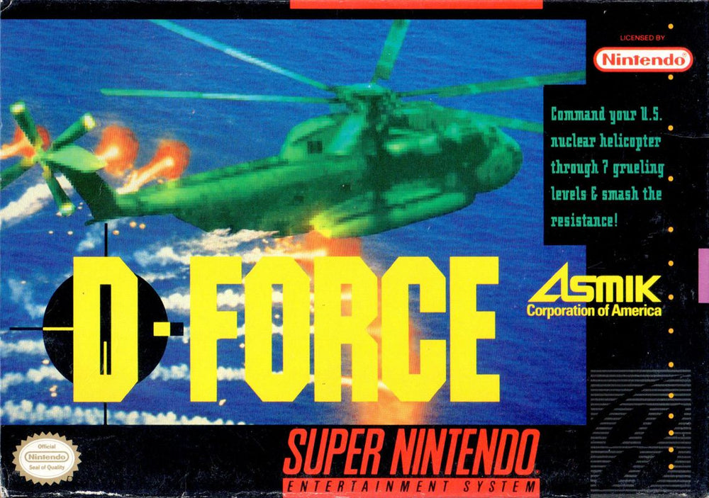 D-Force - SNES