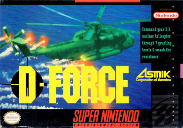 D-Force - SNES
