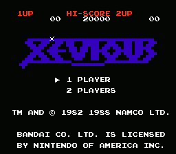 Xevious - NES