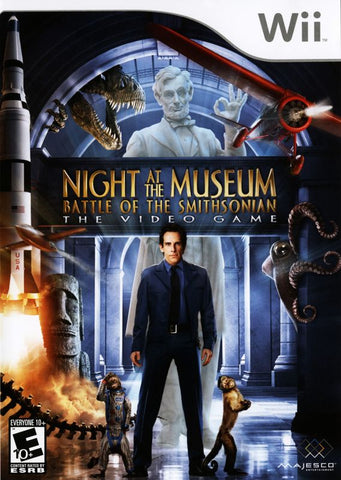Night at the Museum: Battle of the Smithsonian - The Video Game - Wii Original