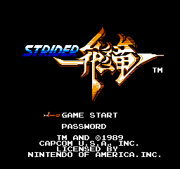 Strider - NES
