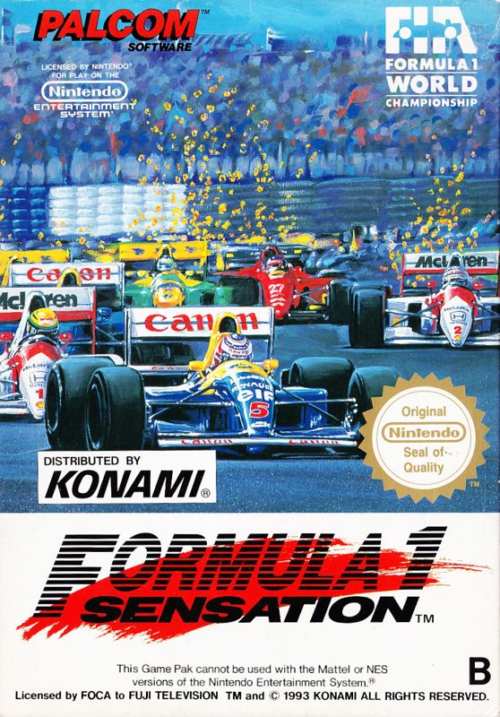 Formula 1 Sensation - NES