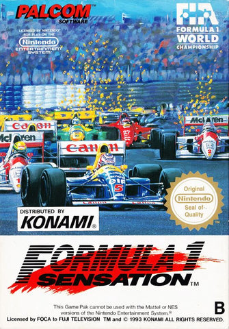 Formula 1 Sensation - NES
