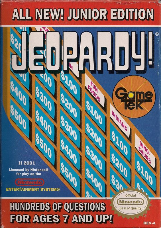 Jeopardy! Junior Edition - NES