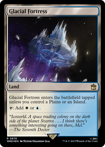Glacial Fortress (Surge Foil) [Doctor Who]