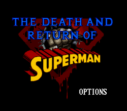 The Death and Return of Superman - SNES