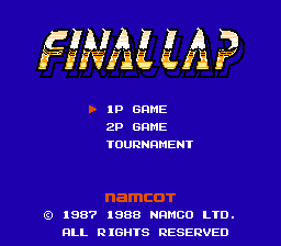 Final Lap - NES