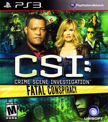 CSI: Crime Scene Investigation - Fatal Conspiracy - PS3