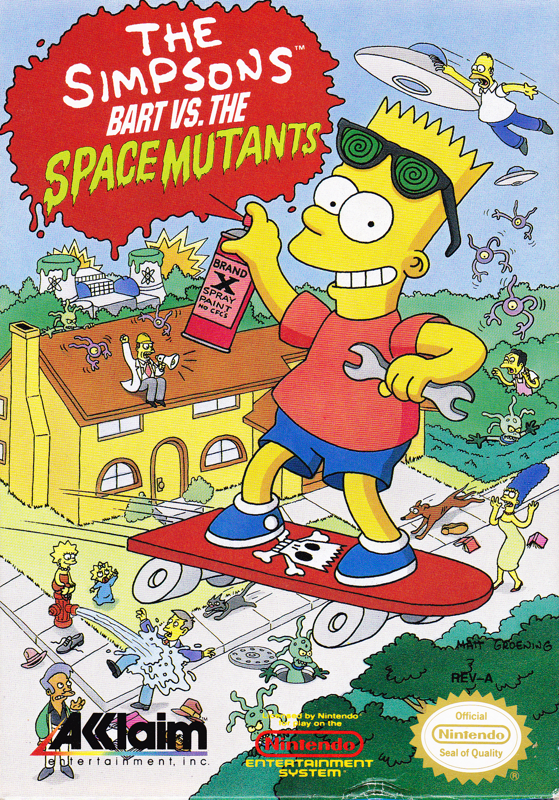 The Simpsons: Bart vs. the Space Mutants - NES